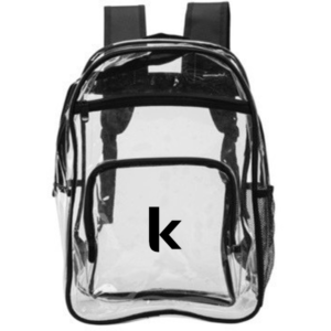 Clear Backpack