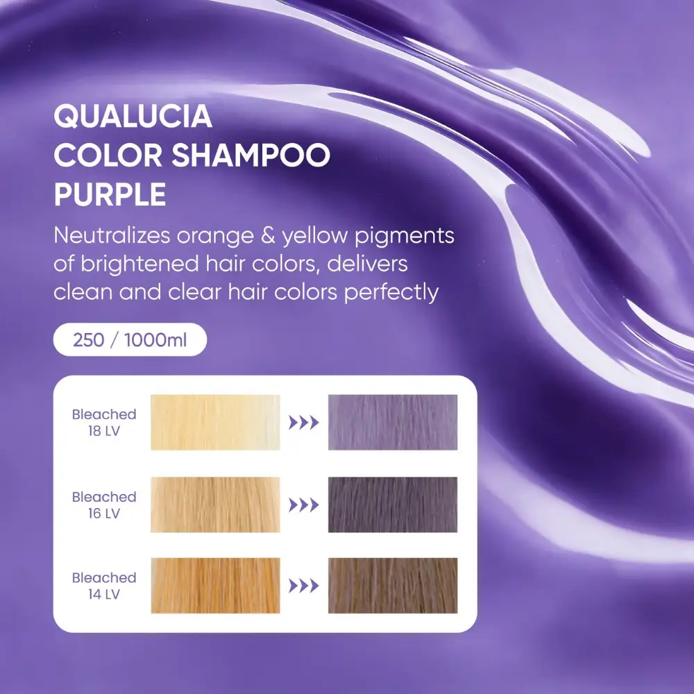 Qualucia Color Shampoo Purple - Image 2